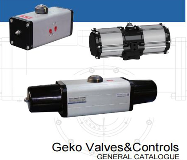 Что такое пневматический привод с двойным кулисным механизмом и для чего он используется?
