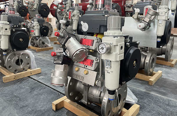 Компания Geko поставила пневматические шаровые краны для проекта по производству углеродного волокна Guotai Dacheng