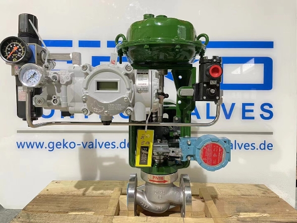 Пневматический мембранный интеллектуальный баланс давления охлаждения с низким уровнем шума односедельный регулирующий клапан