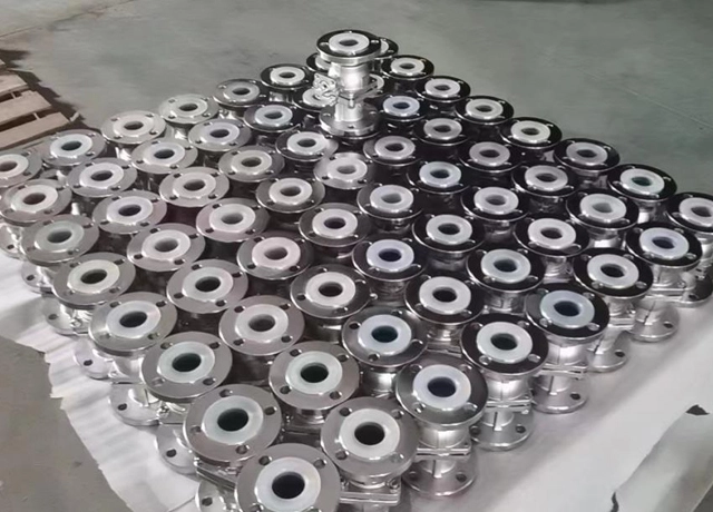 Характеристика шаровых кранов с покрытием PFA