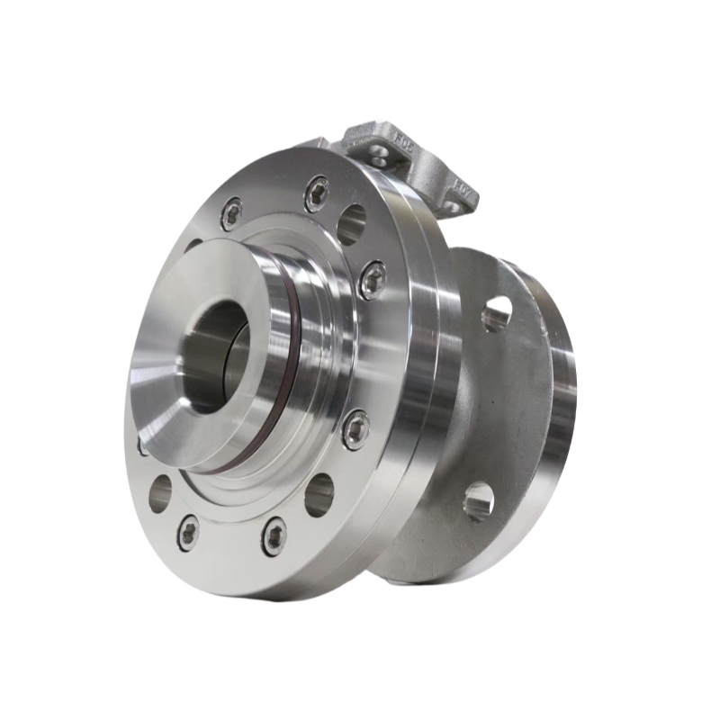 Special material discharge valve designed for corrosive and high-temperature media in industrial processes