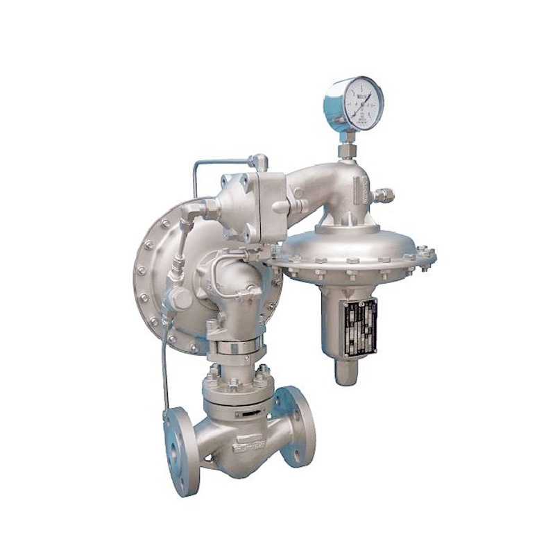 Self-operated micro pressure control valve