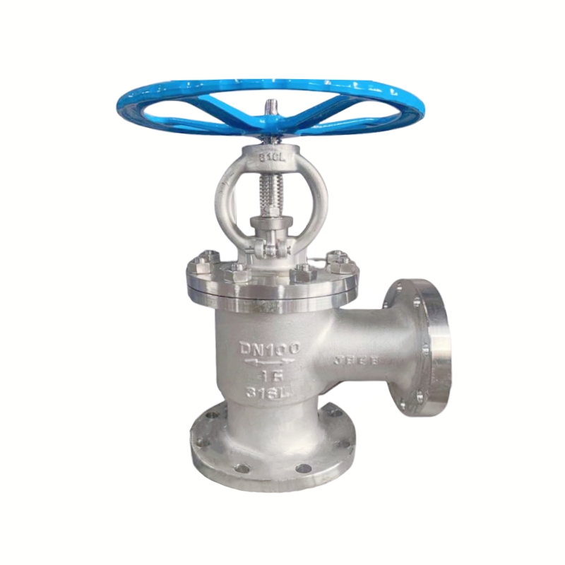 Angle Globe Valve With Bellows