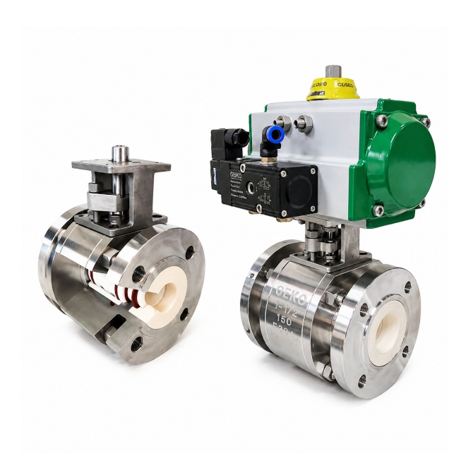 Ceramic Lined Ball Valve