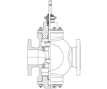 Регулирующие клапаны серии GKV250/280 на два сиденья