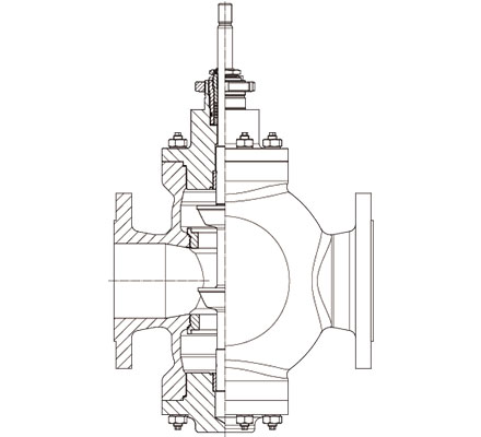 Регулирующие клапаны серии GKV250/280 на два сиденья